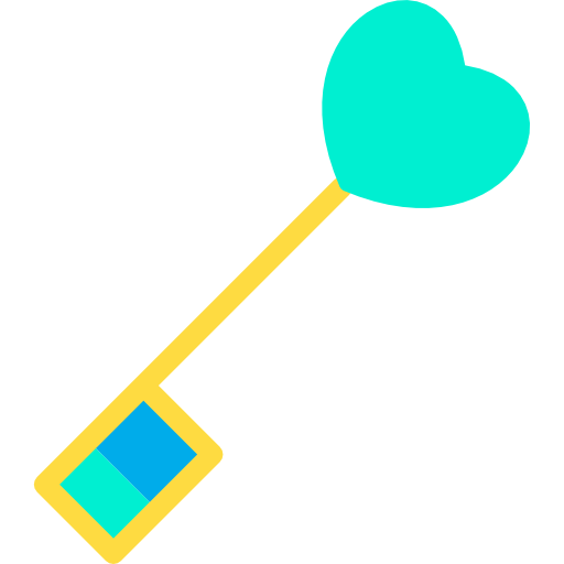sleutel Kiranshastry Flat icoon