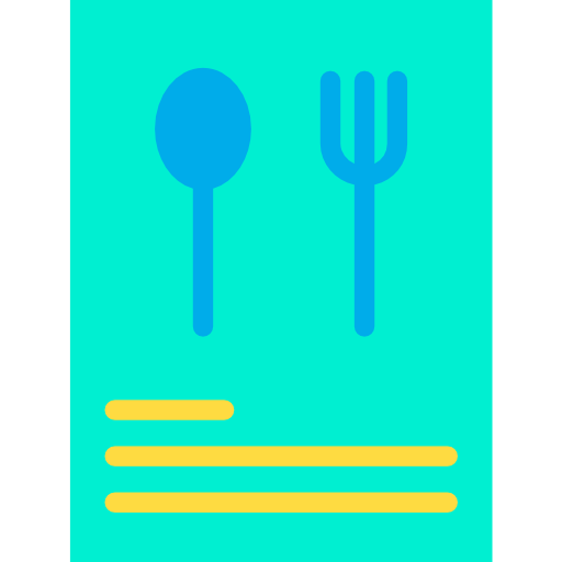 menu Kiranshastry Flat icoon