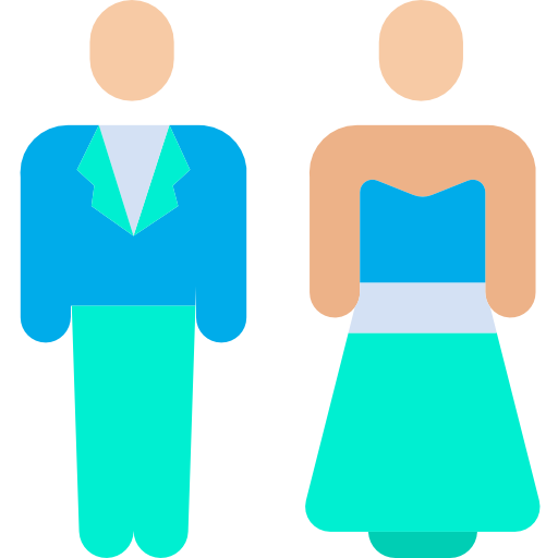 jeunes mariés Kiranshastry Flat Icône