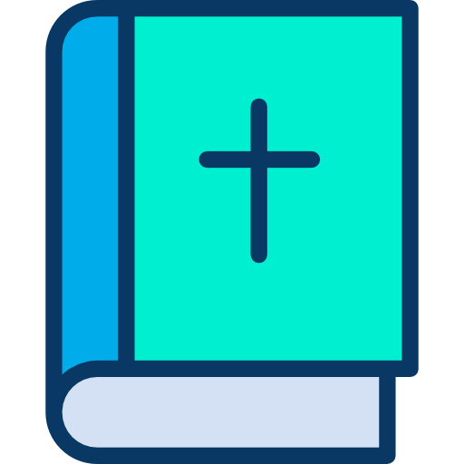 聖書 Kiranshastry Lineal Color icon