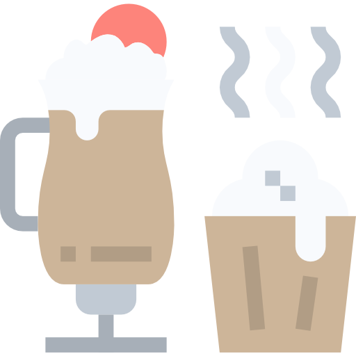 Hot chocolate Justicon Flat icon