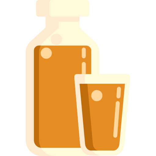 zumo de naranja Flaticons.com Lineal Color icono