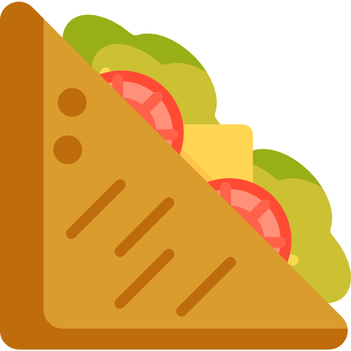 sandwich Flaticons.com Lineal Color icoon