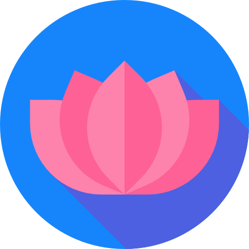 lotus Flat Circular Flat icoon
