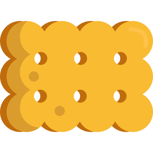 Biscuit Flaticons.com Lineal Color icon