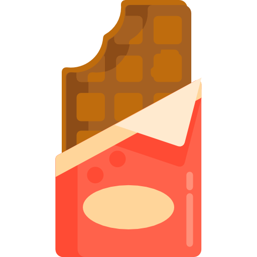 Шоколад Flaticons.com Lineal Color иконка