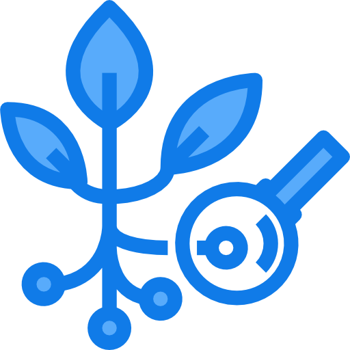 biología Justicon Blue icono