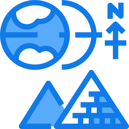 piramidi Justicon Blue icona