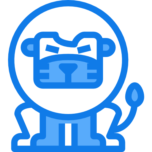 Lion Justicon Blue icon