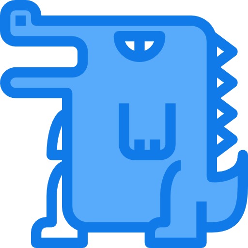 Crocodile Justicon Blue icon