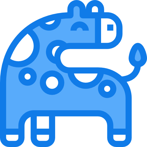 jirafa Justicon Blue icono