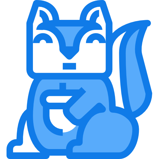 Squirrel Justicon Blue icon
