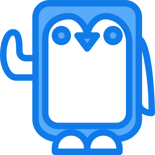 pingüino Justicon Blue icono