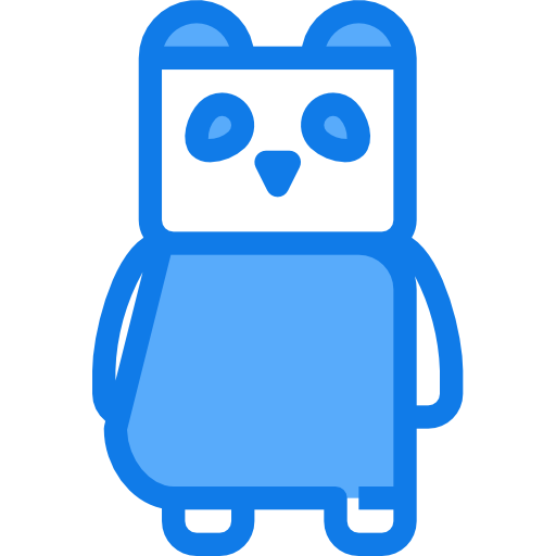 panda Justicon Blue ikona