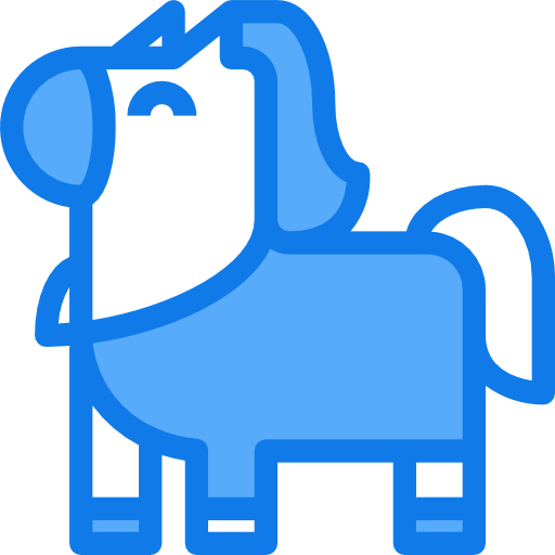 Лошадь Justicon Blue иконка
