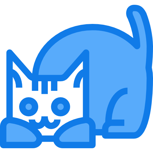 gatto Justicon Blue icona