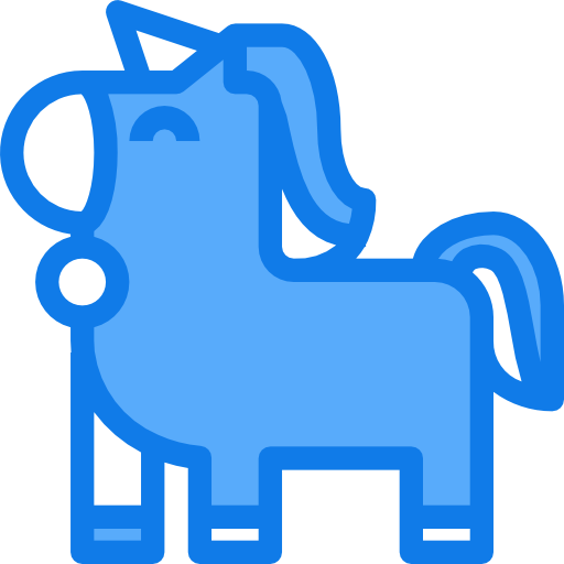 Единорог Justicon Blue иконка