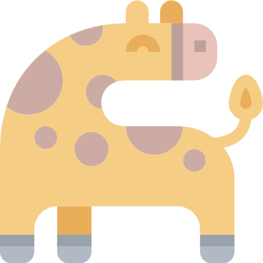 girafe Justicon Flat Icône