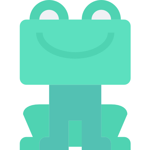 蛙 Justicon Flat icon