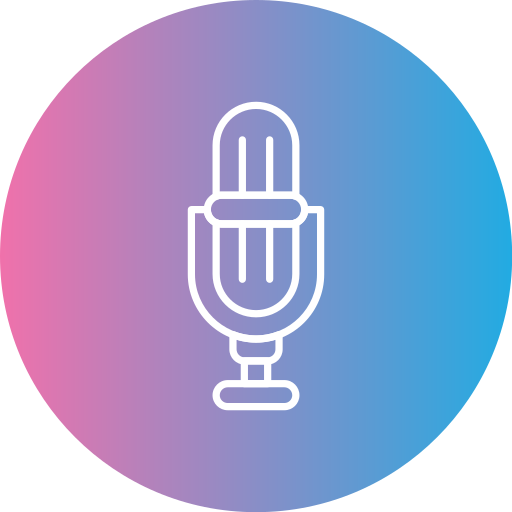 Microphone Generic gradient fill icon