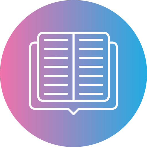 Journal book Generic gradient fill icon