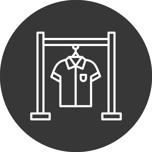 Clothing rack Generic black fill icon