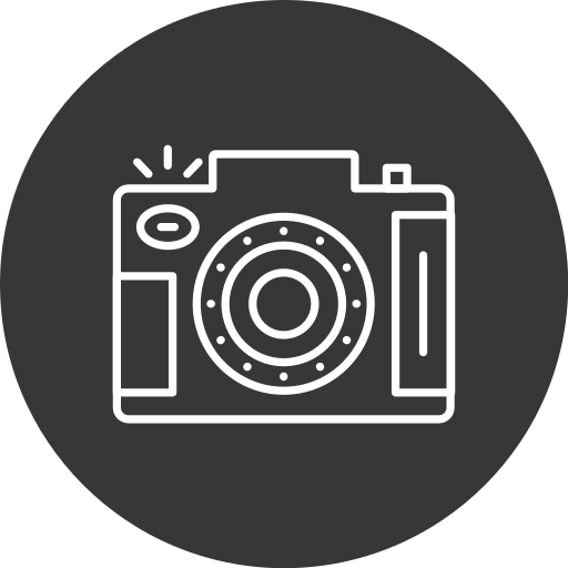 デジタル一眼レフカメラ Generic black fill icon