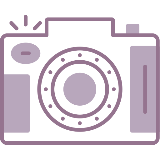 dslr 카메라 Generic color lineal-color icon