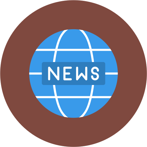 世界のニュース Generic color fill icon