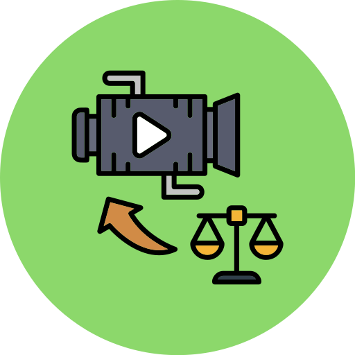 Video Generic color lineal-color icon