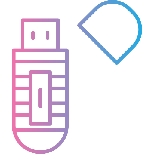 usb 스틱 Generic gradient outline icon