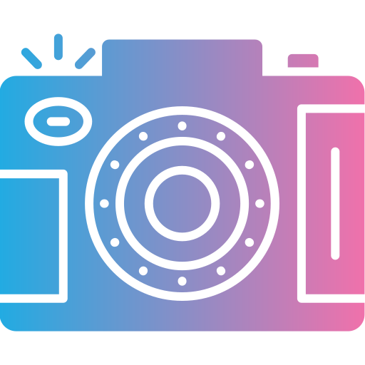 デジタル一眼レフカメラ Generic gradient fill icon