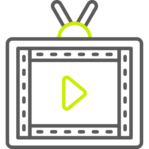 Live stream Generic color outline icon