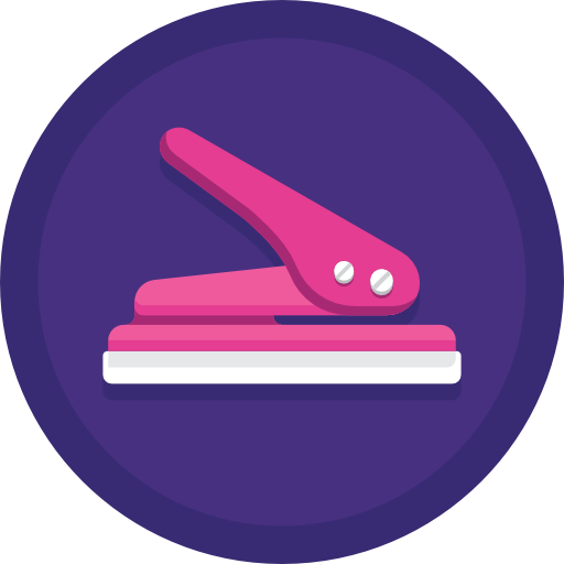 Paper punch Flaticons.com Lineal icon