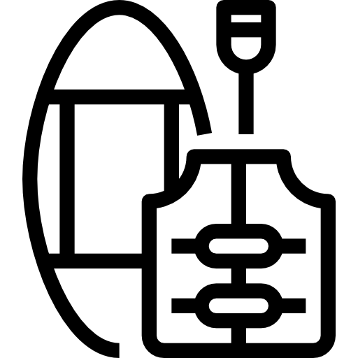 kajak Justicon Lineal ikona