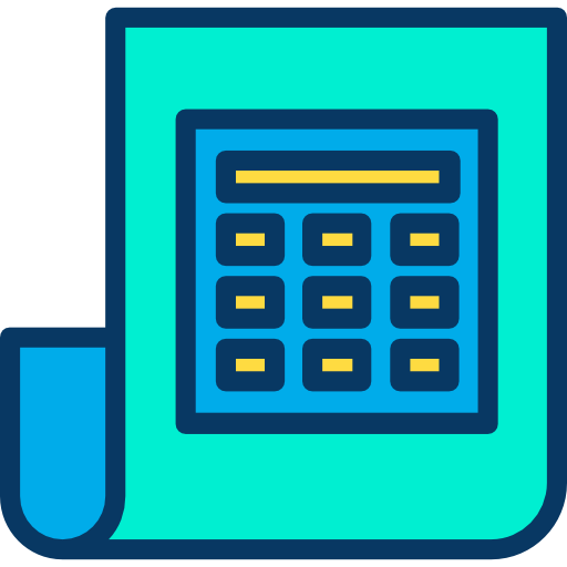 Calculation Kiranshastry Lineal Color icon