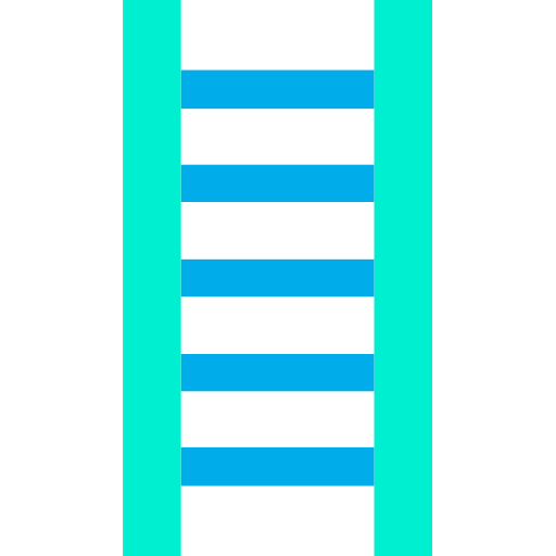ladder Kiranshastry Flat icoon