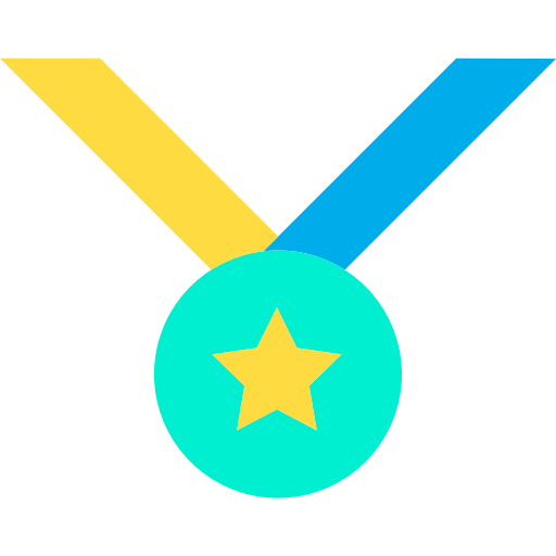 メダル Kiranshastry Flat icon