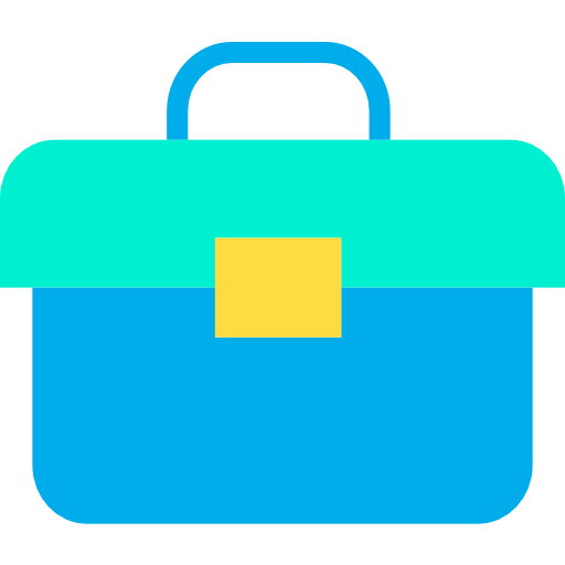 Briefcase Kiranshastry Flat icon
