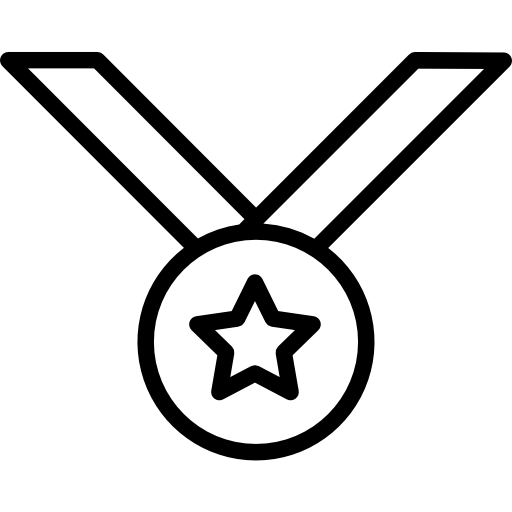 메달 Kiranshastry Lineal icon