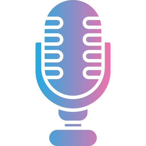 microphone Generic gradient fill Icône