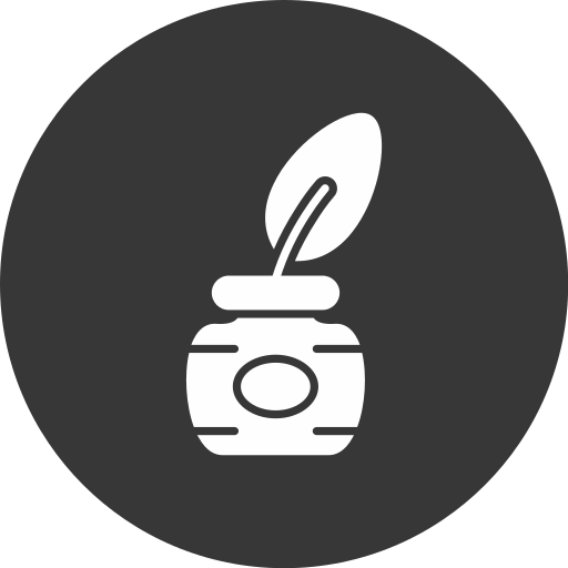 Feather pen Generic black fill icon