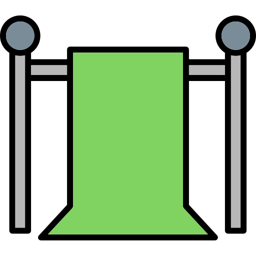 zielony ekran Generic color lineal-color ikona
