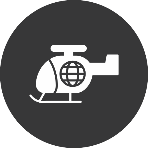 Helicopter Generic black fill icon