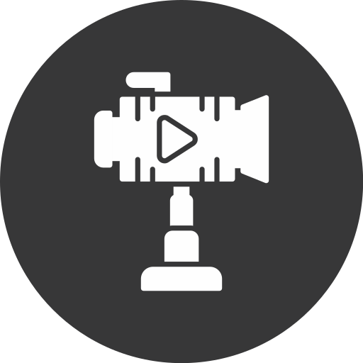 Video camera Generic black fill icon