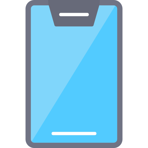 mobiltelefon Generic color fill icon