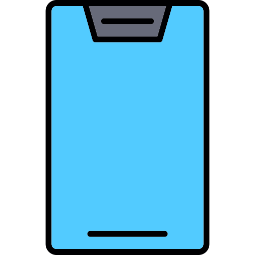 téléphone mobile Generic color lineal-color Icône