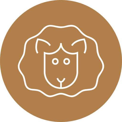 羊 Generic color fill icon