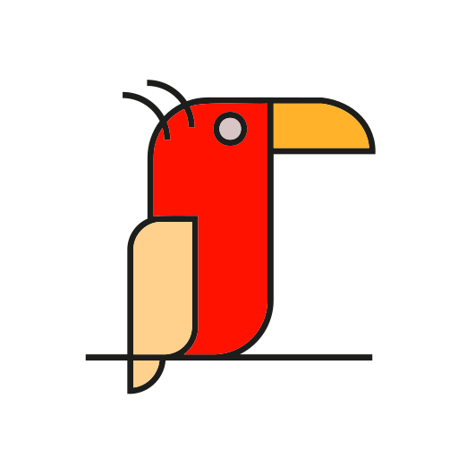 Toucan Generic color lineal-color icon