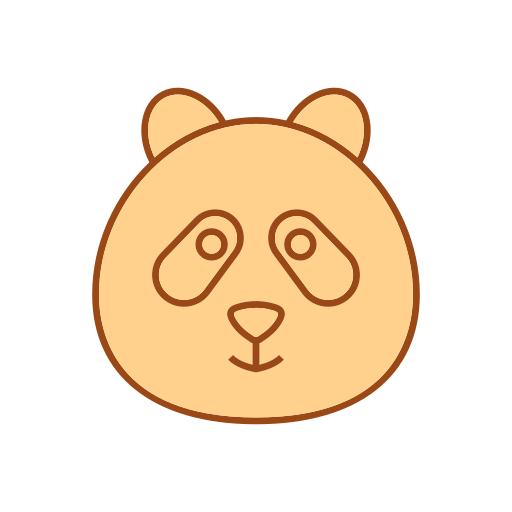 Panda Generic color lineal-color icon